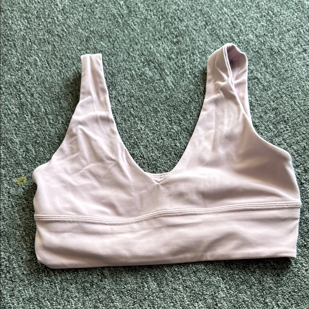 lululemon athletica Light Pink Sports Bra